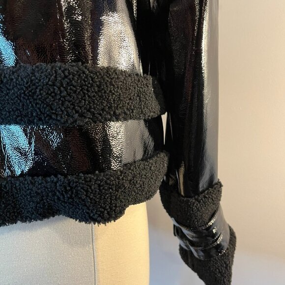 Solitaire Black Glossy Jacket - Picture 3 of 5